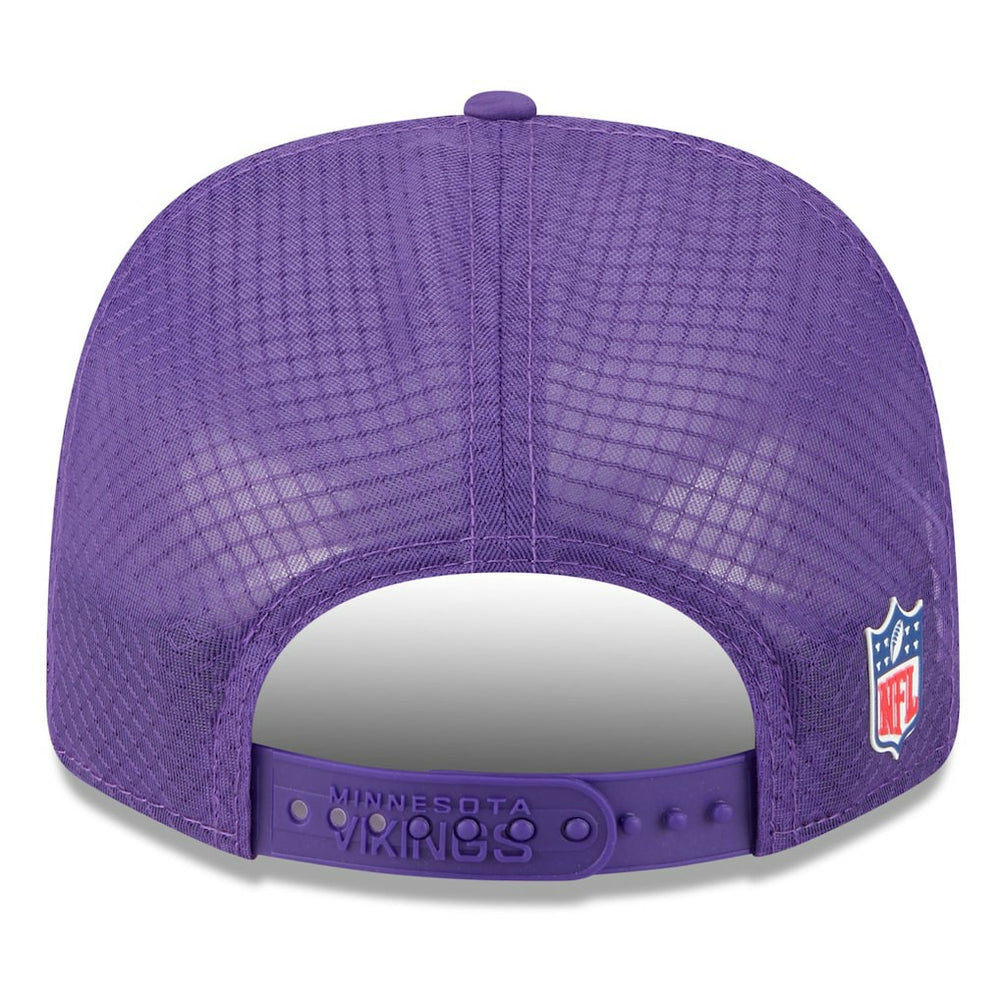 Minnesota Vikings New Era 2025 Sideline 9SEVENTY Trucker Adjustable Hat