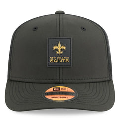 New Orleans Saints New Era 2025 Sideline 9SEVENTY Trucker Adjustable Hat
