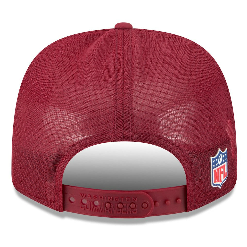 Washington Commanders New Era 2025 Sideline 9SEVENTY Trucker Adjustable Hat