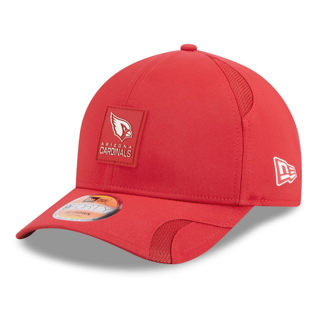 Arizona Cardinals New Era 2025 Sideline M-Crown 9FORTY Adjustable Hat