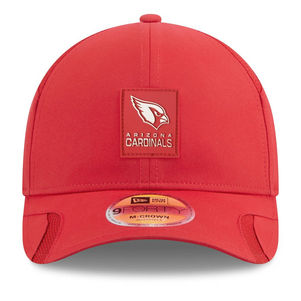Arizona Cardinals New Era 2025 Sideline M-Crown 9FORTY Adjustable Hat
