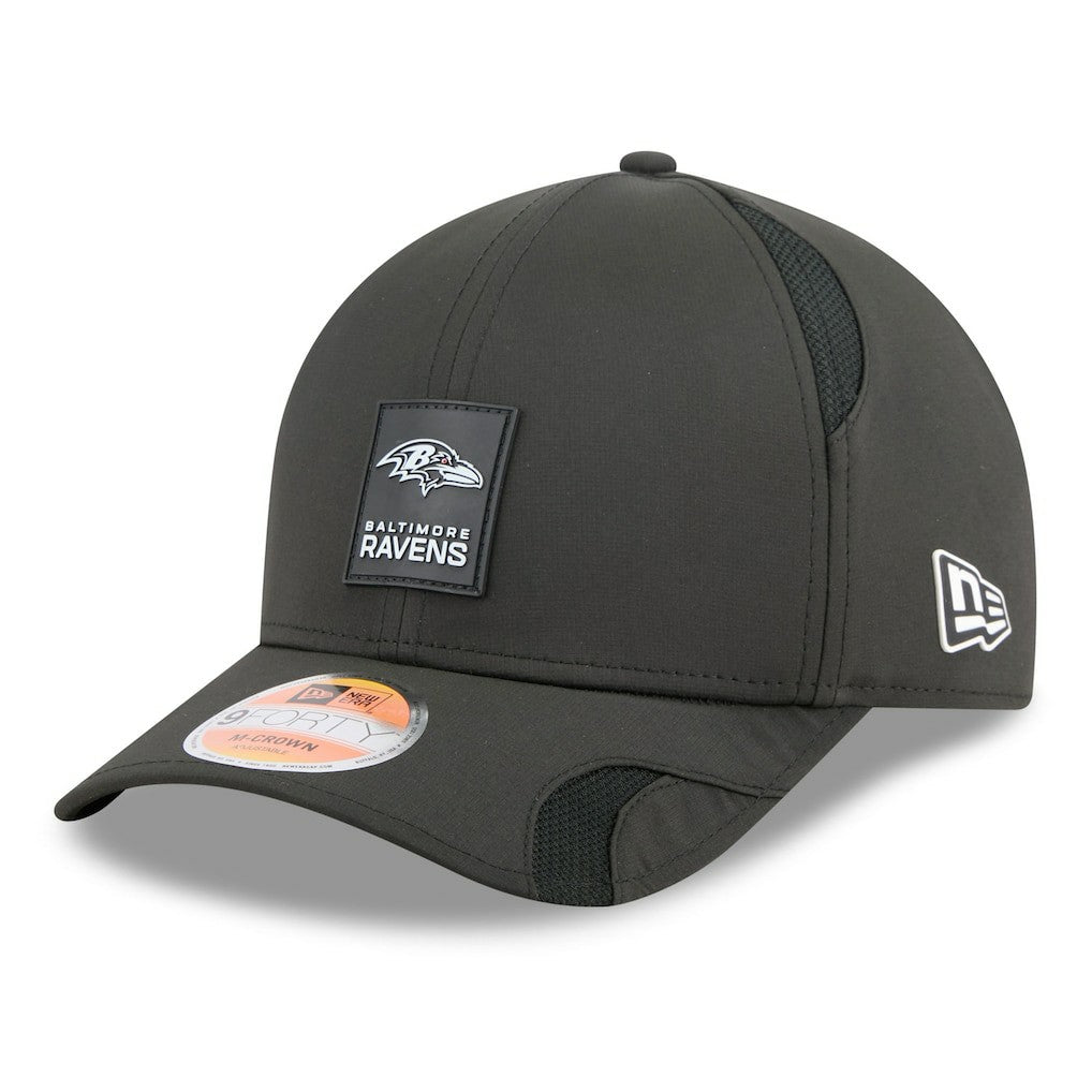 Baltimore Ravens New Era 2025 Sideline M-Crown 9FORTY Adjustable Hat