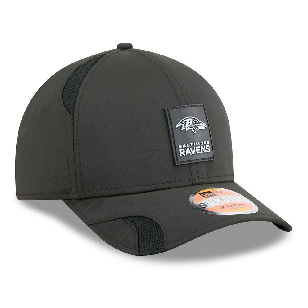 Baltimore Ravens New Era 2025 Sideline M-Crown 9FORTY Adjustable Hat