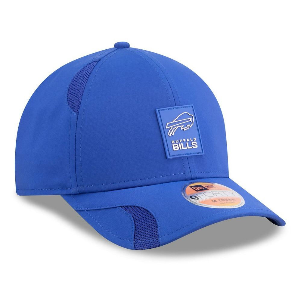 Buffalo Bills New Era 2025 Sideline M-Crown 9FORTY Adjustable Hat