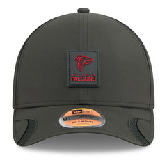 Atlanta Falcons New Era 2025 Sideline M-Crown 9FORTY Adjustable Hat