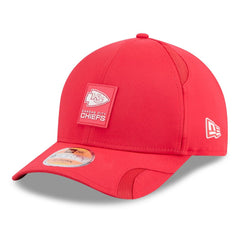 Kansas City Chiefs New Era 2025 Sideline M-Crown 9FORTY Adjustable Hat