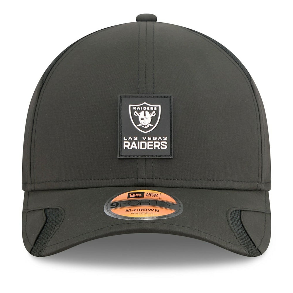 Las Vegas Raiders New Era 2025 Sideline M-Crown 9FORTY Adjustable Hat