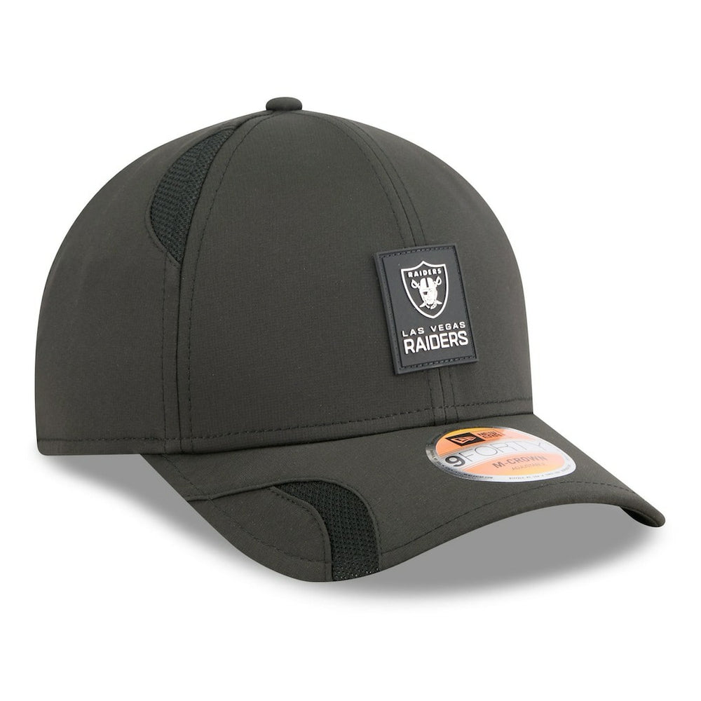 Las Vegas Raiders New Era 2025 Sideline M-Crown 9FORTY Adjustable Hat