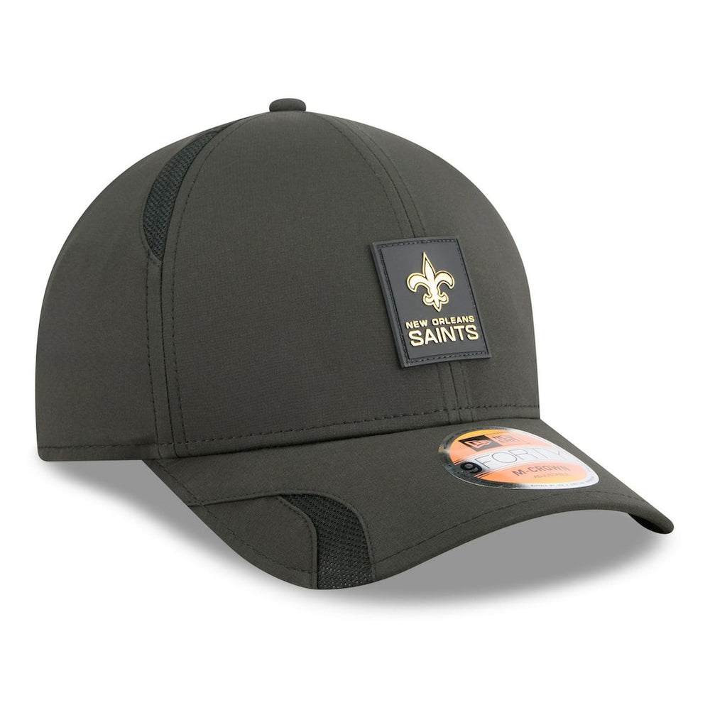 New Orleans Saints New Era 2025 Sideline M-Crown 9FORTY Adjustable Hat