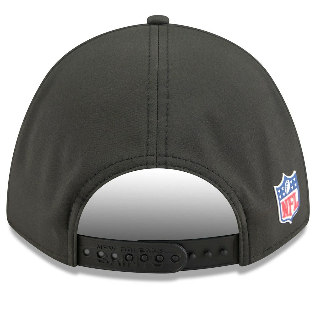 New Orleans Saints New Era 2025 Sideline M-Crown 9FORTY Adjustable Hat