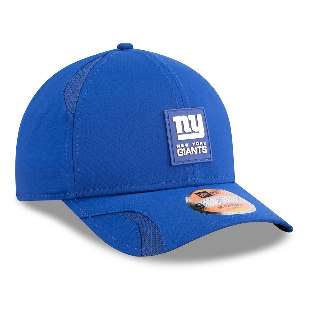 New York Giants New Era 2025 Sideline M-Crown 9FORTY Adjustable Hat