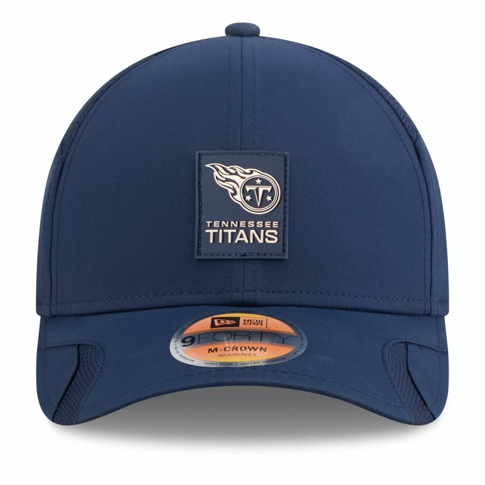 Tennessee Titans New Era 2025 Sideline M-Crown 9FORTY Adjustable Hat