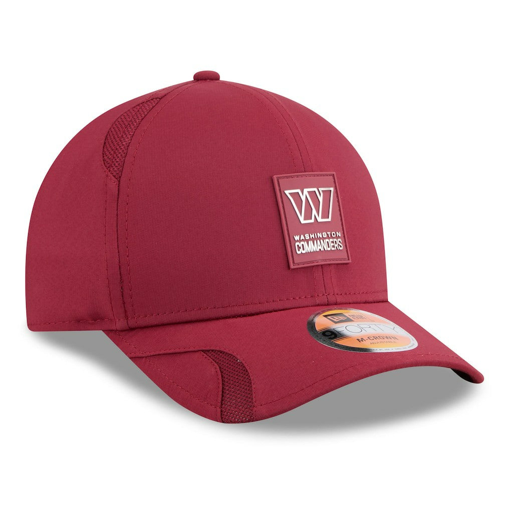 Washington Commanders New Era 2025 Sideline M-Crown 9FORTY Adjustable Hat