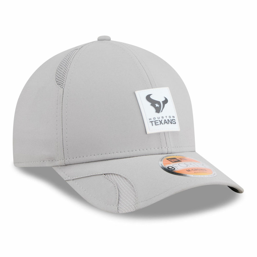 Houston Texans New Era 2025 Sideline M-Crown 9FORTY Adjustable Hat