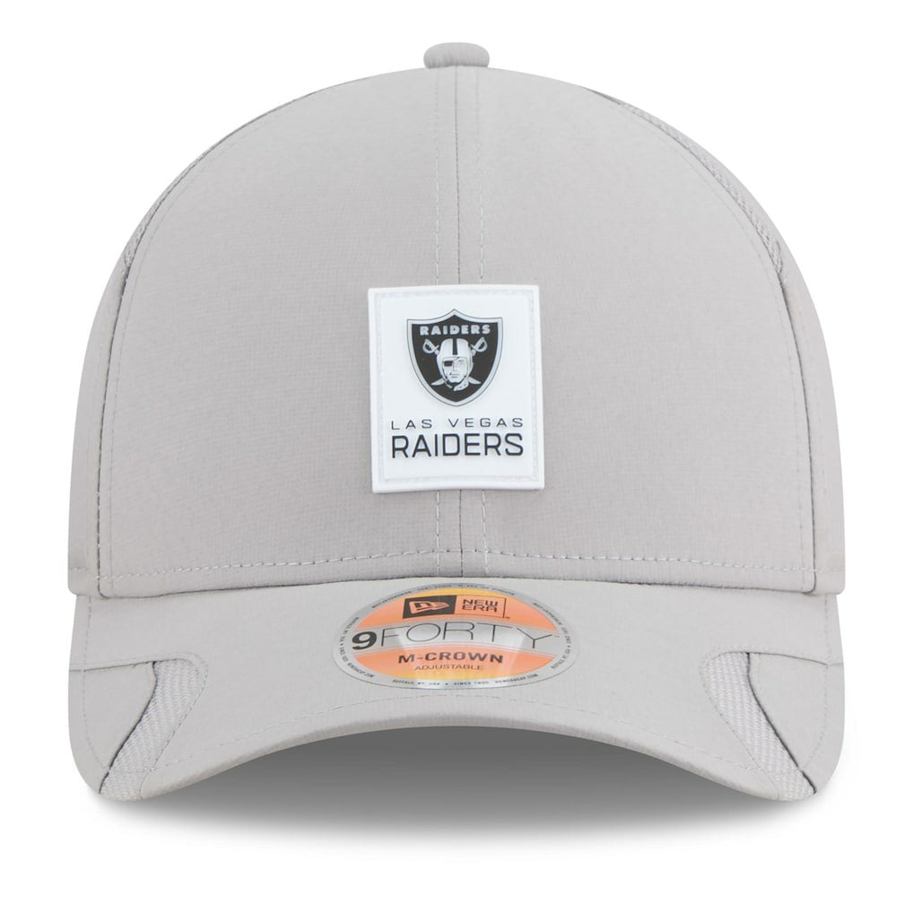 Las Vegas Raiders New Era 2025 Sideline M-Crown 9FORTY Adjustable Hat