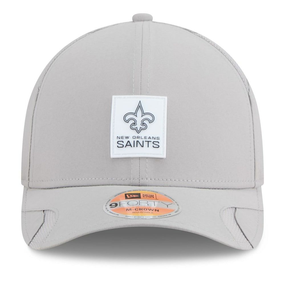 New Orleans Saints New Era 2025 Sideline M-Crown 9FORTY Adjustable Hat