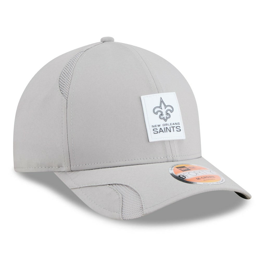 New Orleans Saints New Era 2025 Sideline M-Crown 9FORTY Adjustable Hat