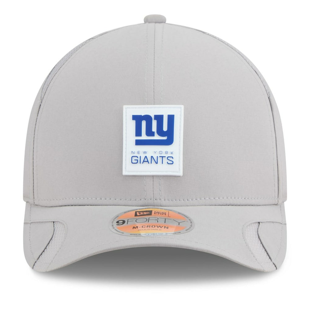 New York Giants New Era 2025 Sideline M-Crown 9FORTY Adjustable Hat