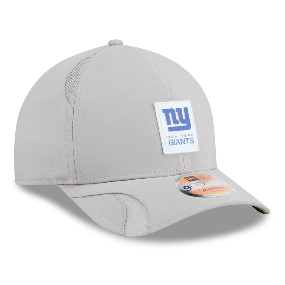 New York Giants New Era 2025 Sideline M-Crown 9FORTY Adjustable Hat