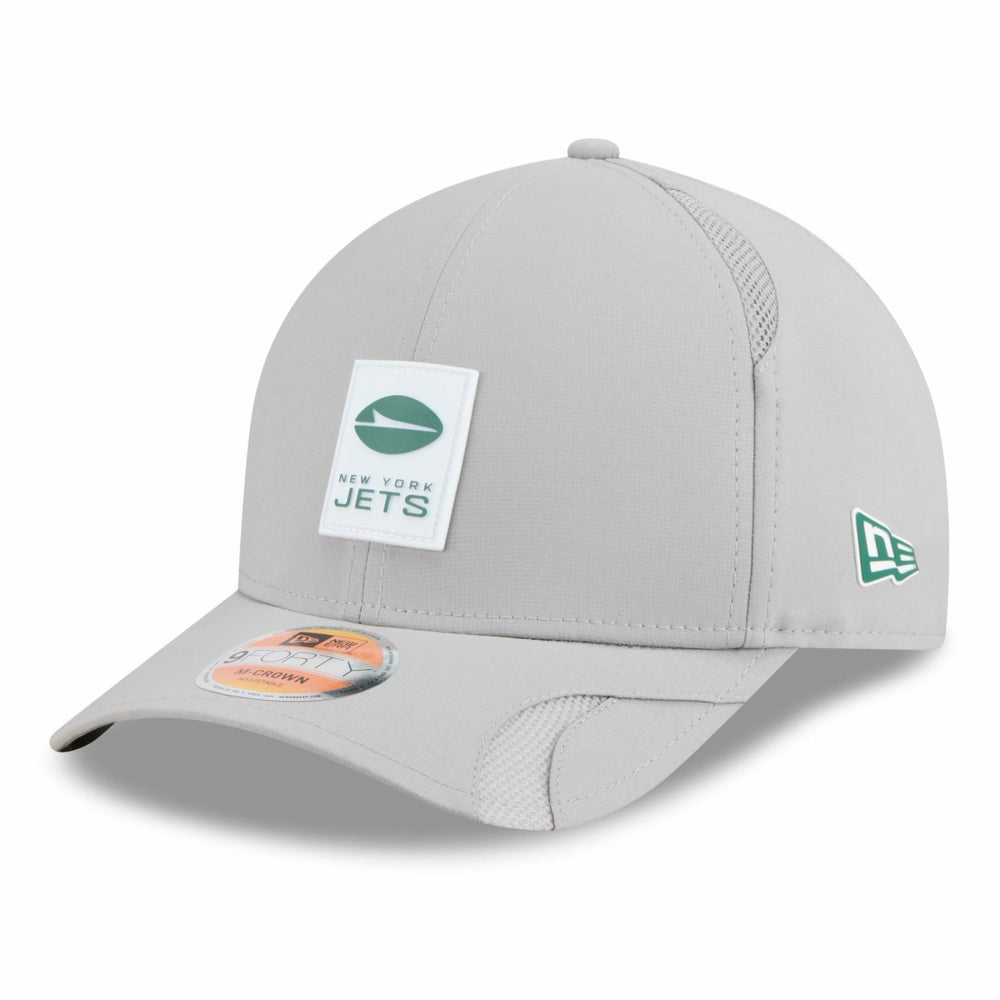 New York Jets New Era 2025 Sideline M-Crown 9FORTY Adjustable Hat
