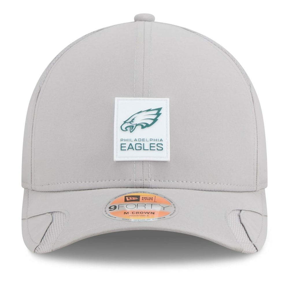 Philadelphia Eagles New Era 2025 Sideline M-Crown 9FORTY Adjustable Hat