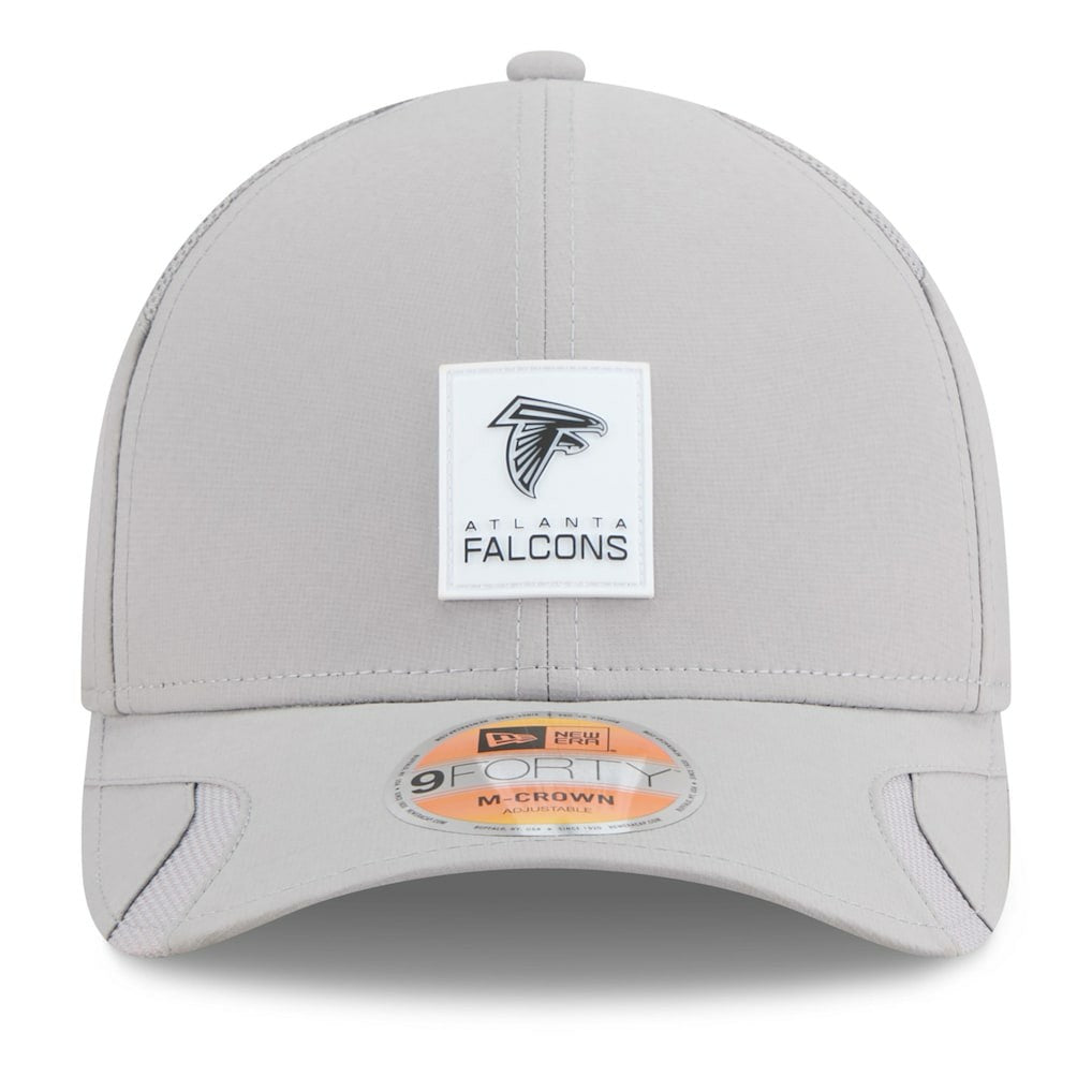Atlanta Falcons New Era 2025 Sideline M-Crown 9FORTY Adjustable Hat