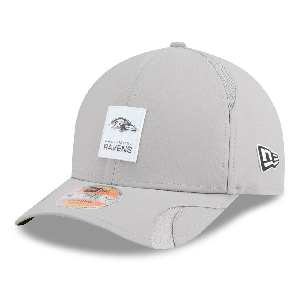 Baltimore Ravens New Era 2025 Sideline M-Crown 9FORTY Adjustable Hat