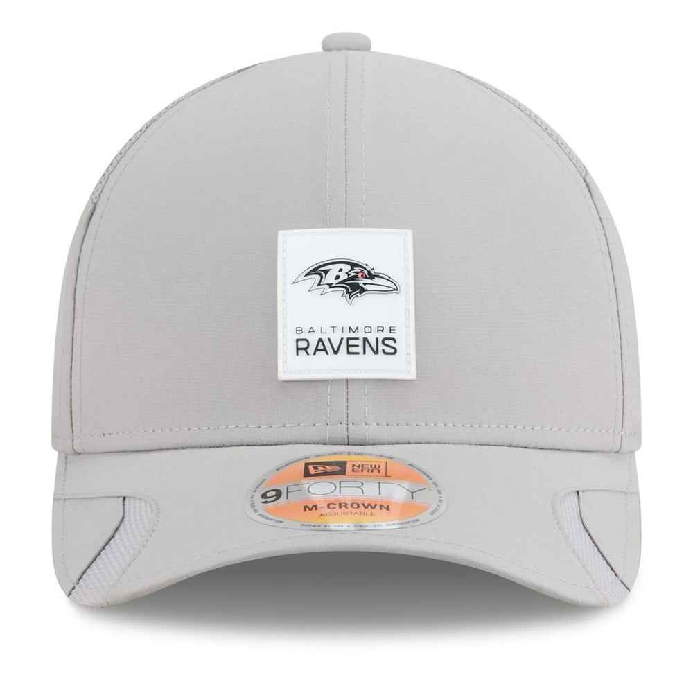 Baltimore Ravens New Era 2025 Sideline M-Crown 9FORTY Adjustable Hat