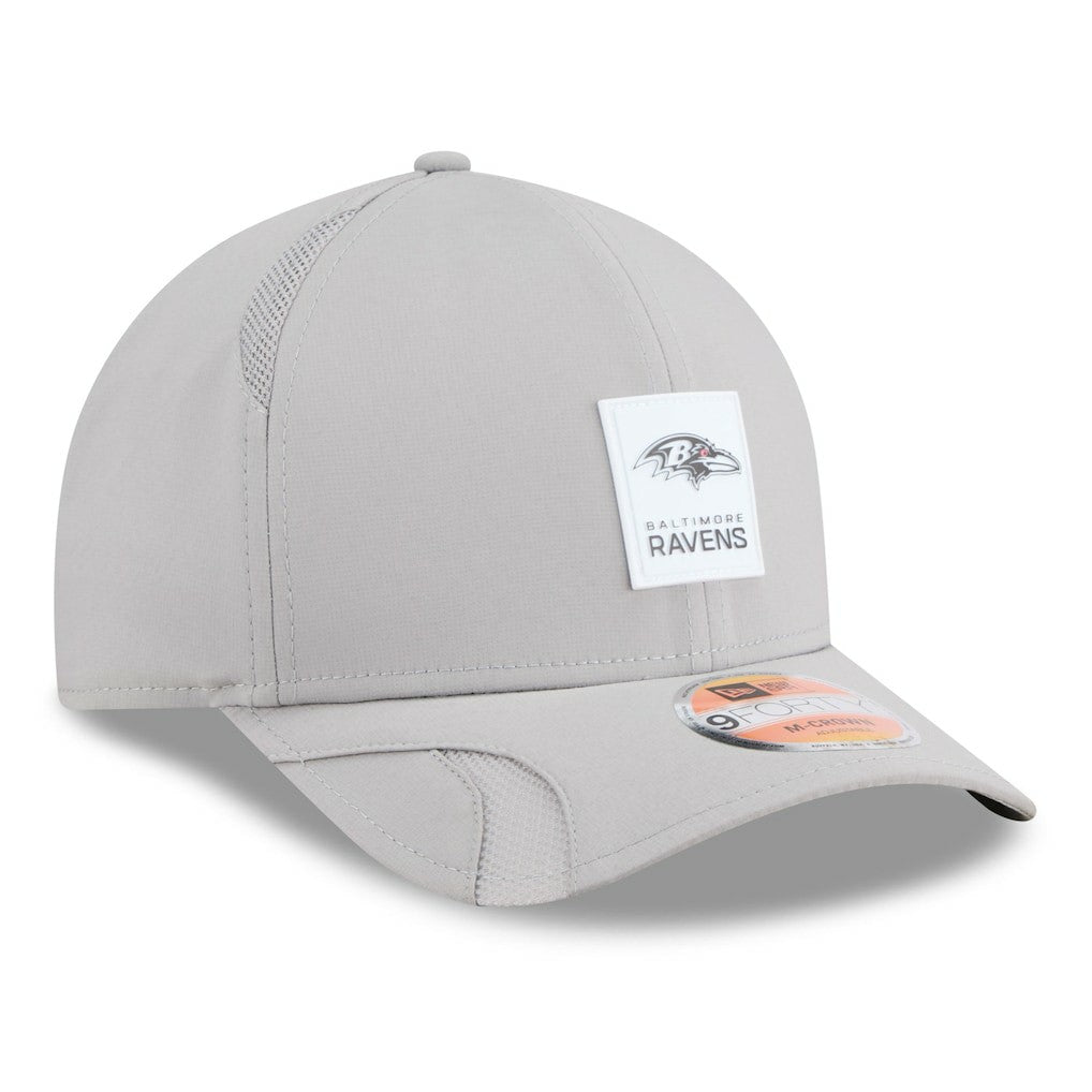 Baltimore Ravens New Era 2025 Sideline M-Crown 9FORTY Adjustable Hat