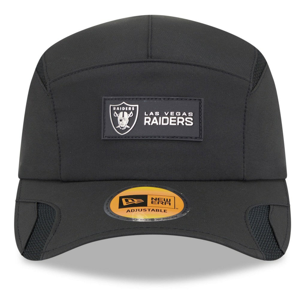 Las Vegas Raiders New Era 2025 Sideline Runner Adjustable Hat