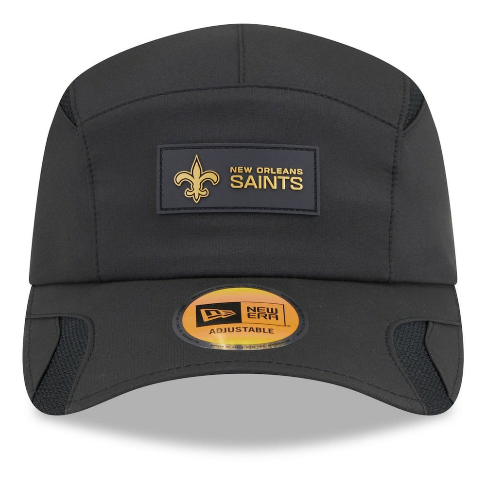 New Orleans Saints New Era 2025 Sideline Runner Adjustable Hat