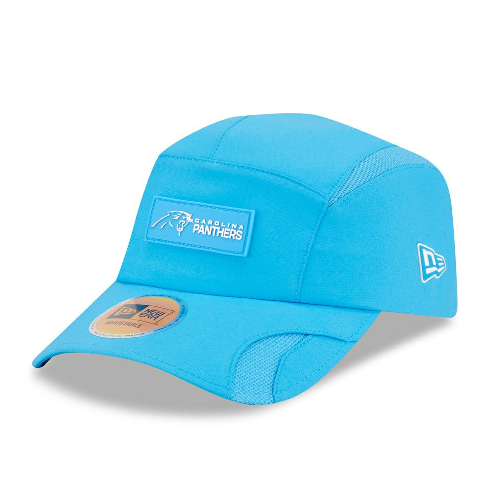 Carolina Panthers New Era 2025 Sideline Runner Adjustable Hat