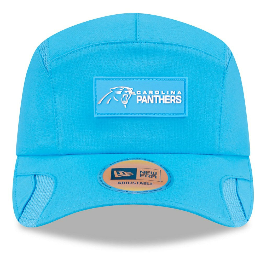Carolina Panthers New Era 2025 Sideline Runner Adjustable Hat