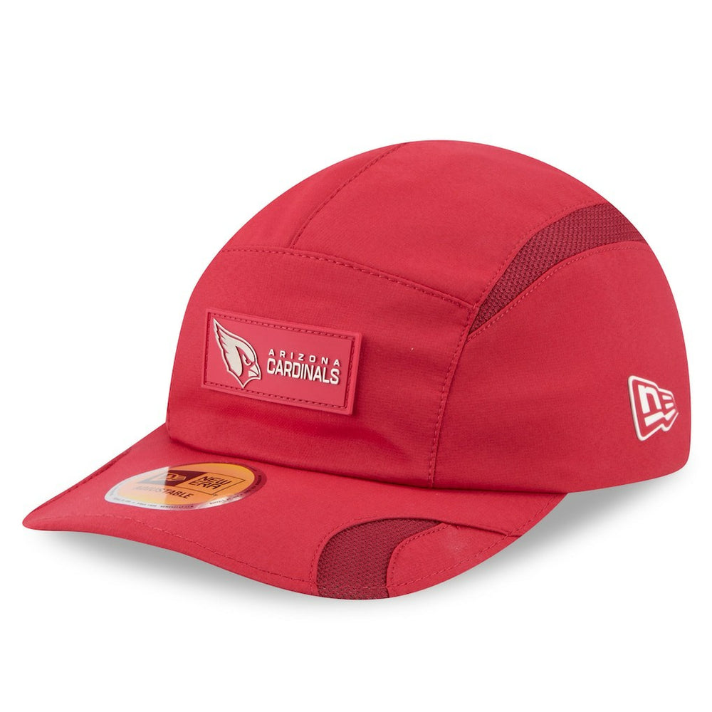 Arizona Cardinals New Era 2025 Sideline Runner Adjustable Hat