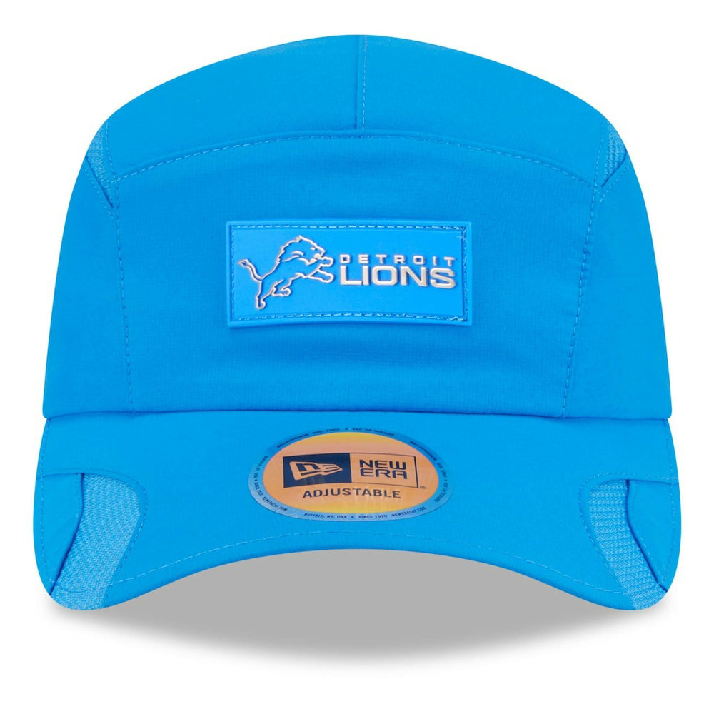 Detroit Lions New Era 2025 Sideline Runner Adjustable Hat