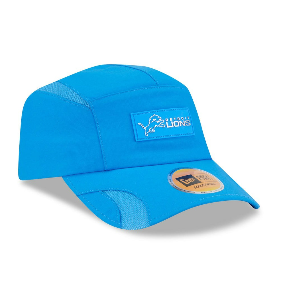 Detroit Lions New Era 2025 Sideline Runner Adjustable Hat