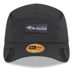 Baltimore Ravens New Era 2025 Sideline Runner Adjustable Hat
