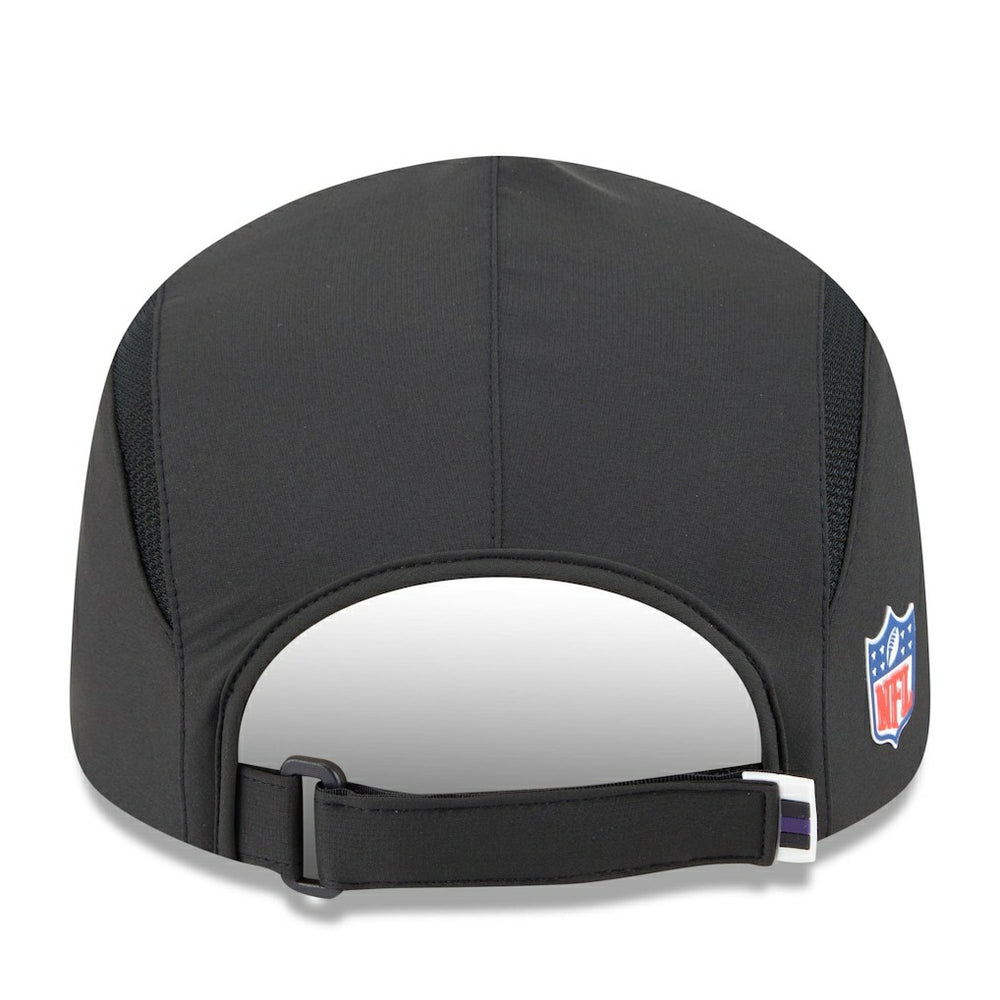 Baltimore Ravens New Era 2025 Sideline Runner Adjustable Hat