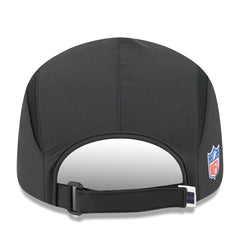 Baltimore Ravens New Era 2025 Sideline Runner Adjustable Hat