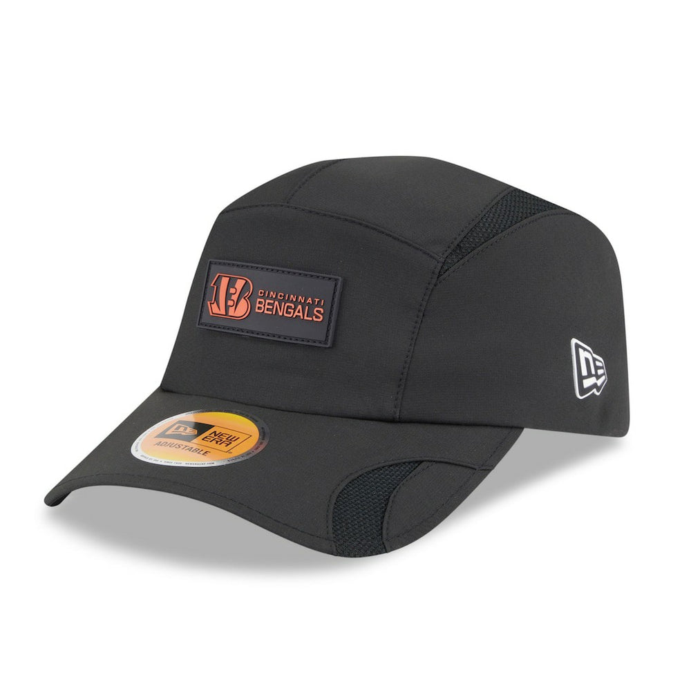 Cincinnati Bengals New Era 2025 Sideline Runner Adjustable Hat