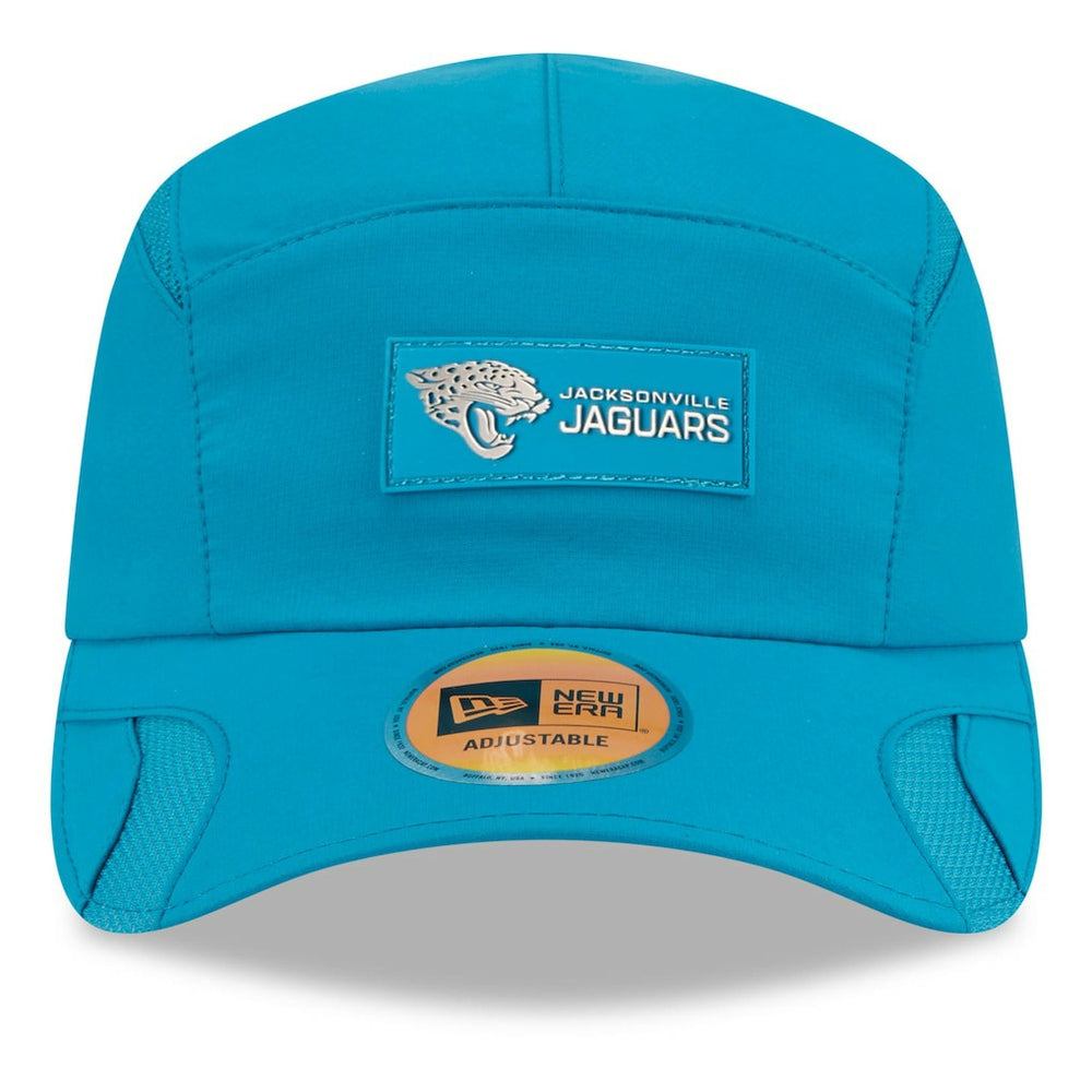 Jacksonville Jaguars New Era 2025 Sideline Runner Adjustable Hat