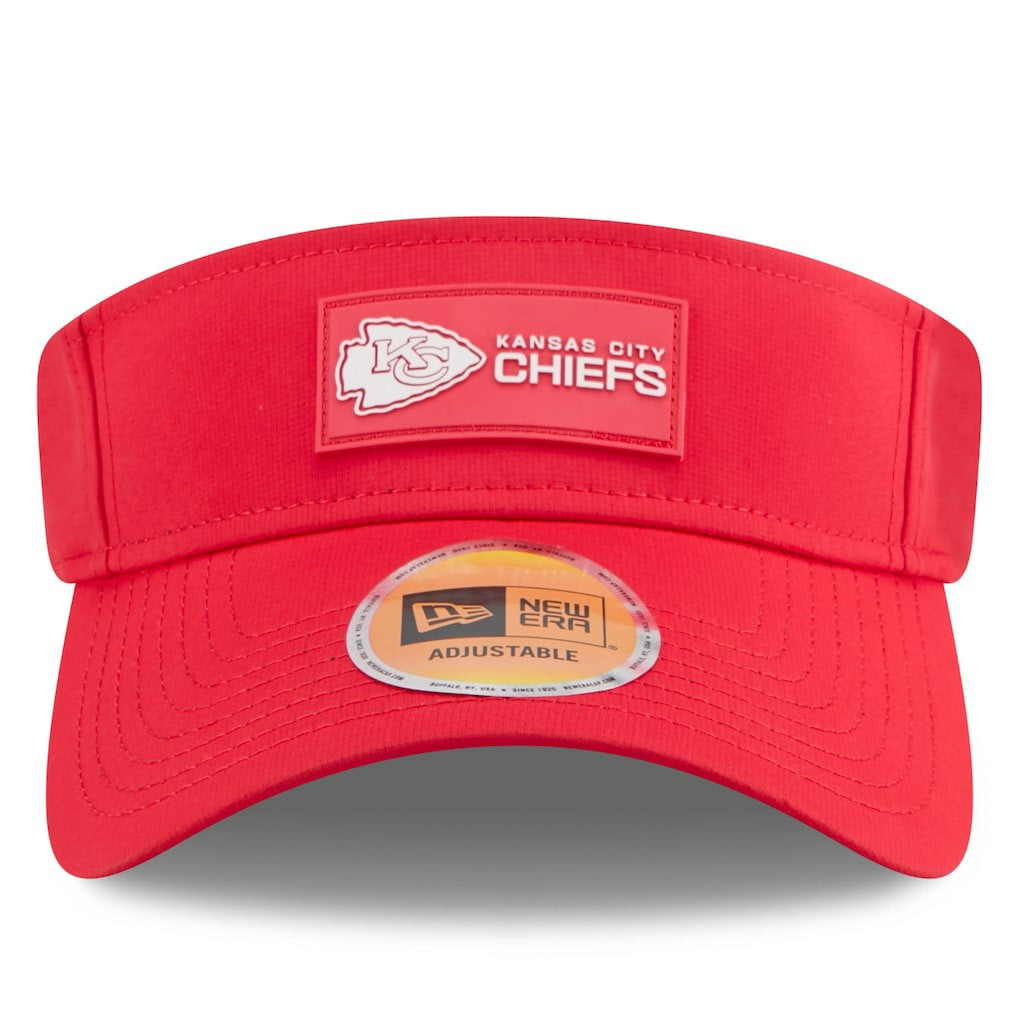 Kansas City Chiefs New Era 2025 Sideline Visor