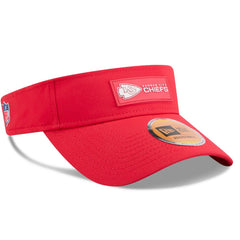 Kansas City Chiefs New Era 2025 Sideline Visor