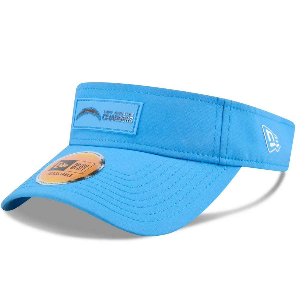 Los Angeles Chargers New Era 2025 Sideline Visor