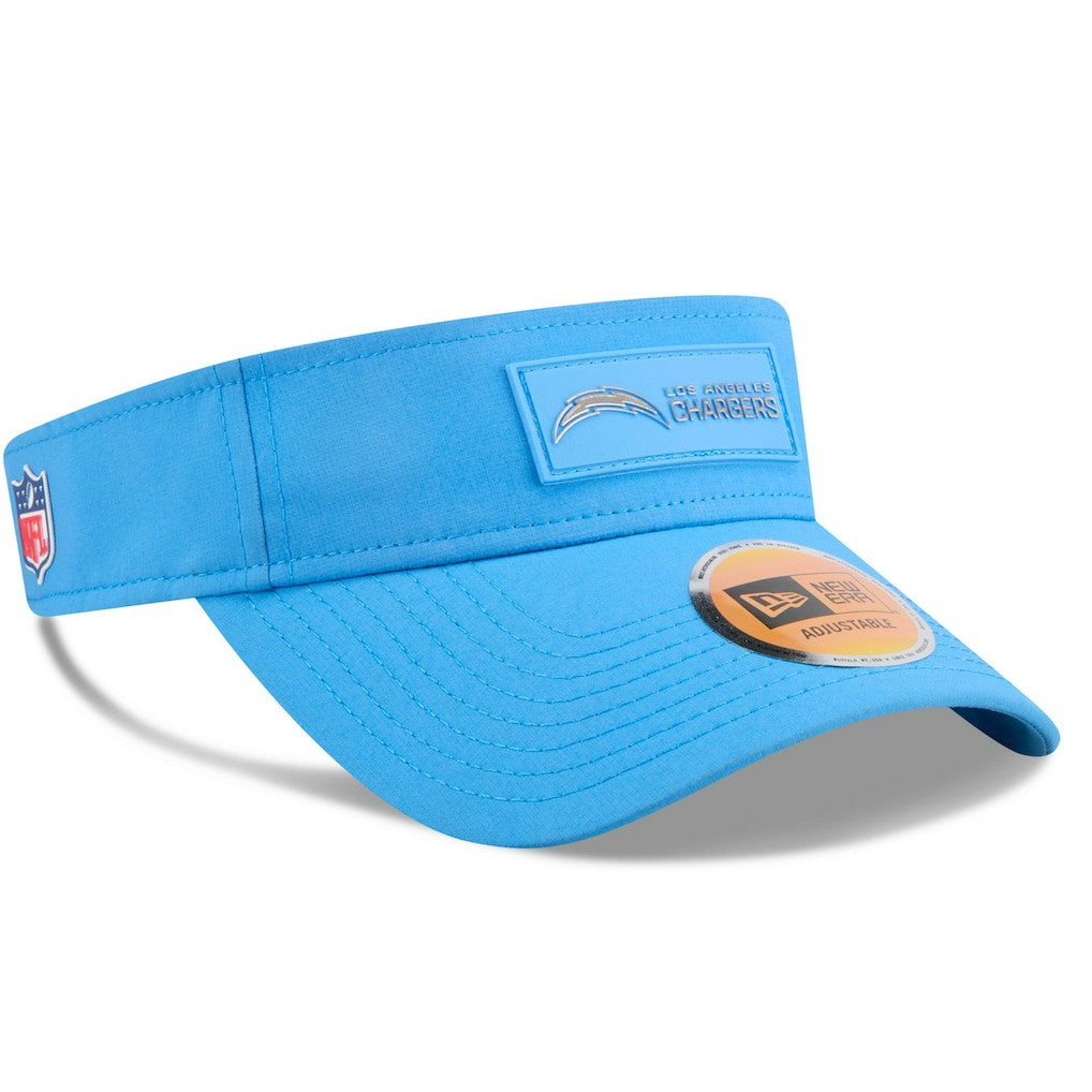 Los Angeles Chargers New Era 2025 Sideline Visor