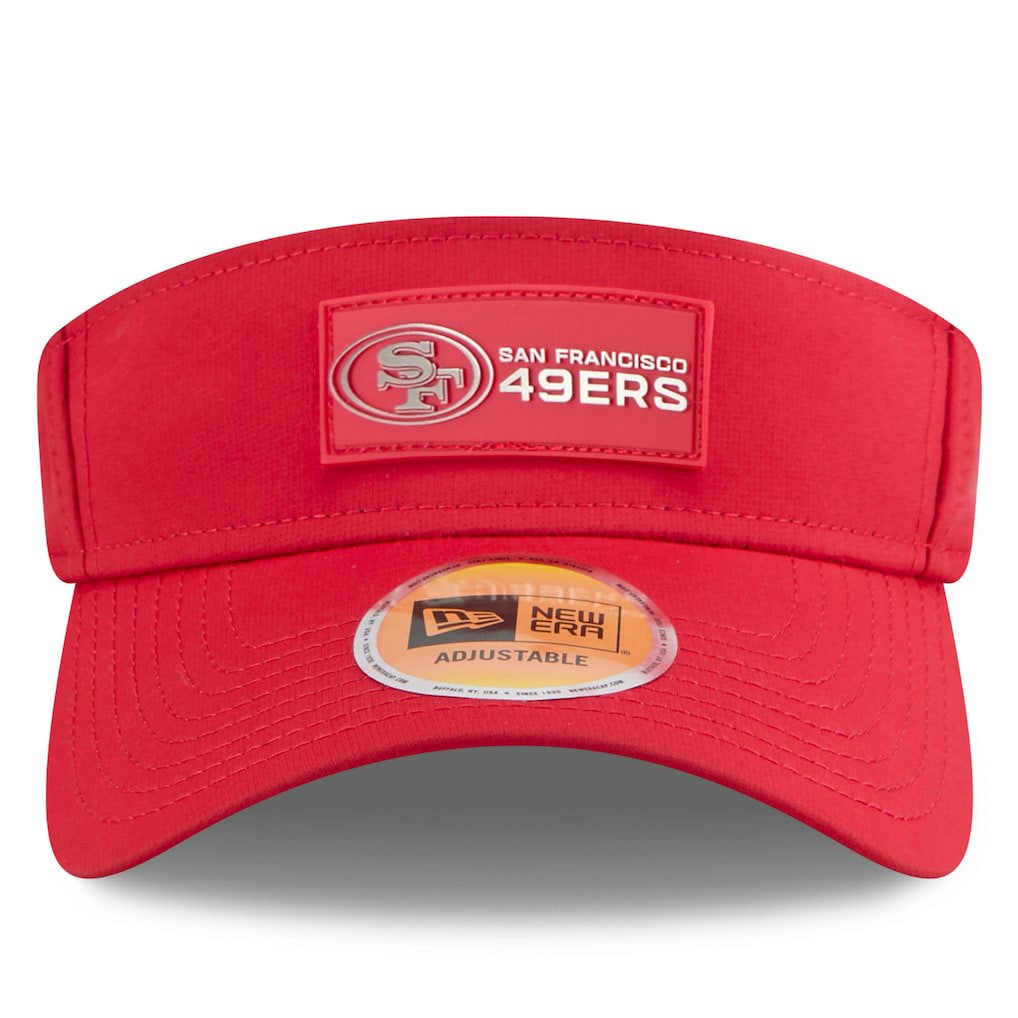 San Francisco 49ers New Era 2025 Sideline Visor