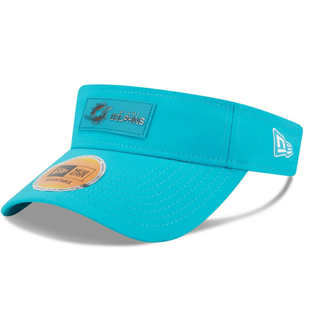 Miami Dolphins New Era 2025 Sideline Visor