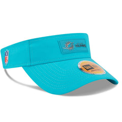Miami Dolphins New Era 2025 Sideline Visor