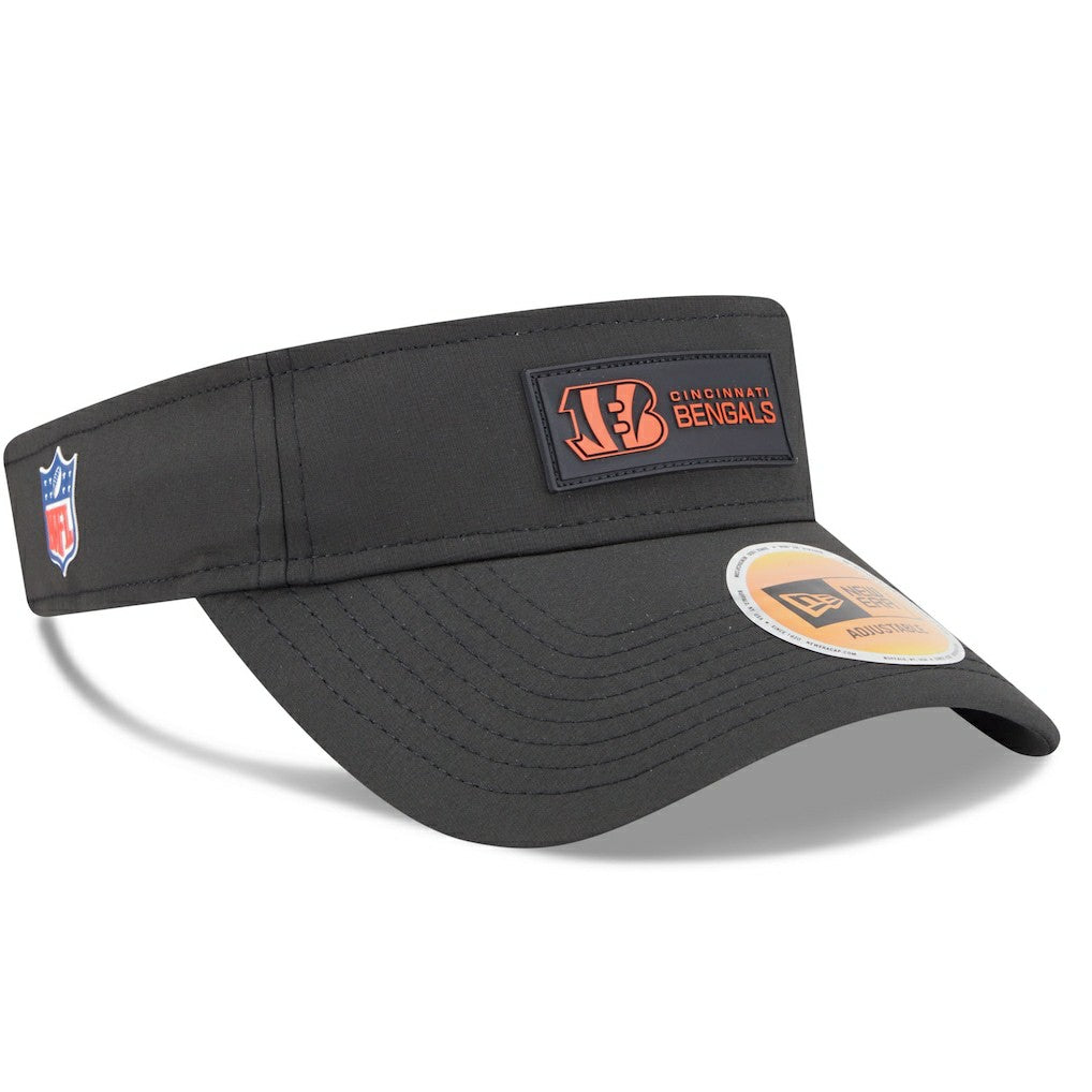 Cincinnati Bengals New Era 2025 Sideline Visor