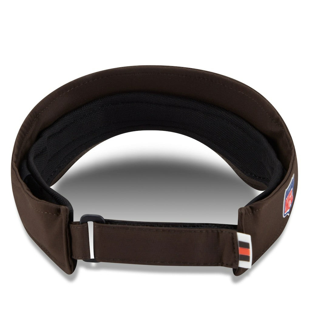 Cleveland Browns New Era 2025 Sideline Visor